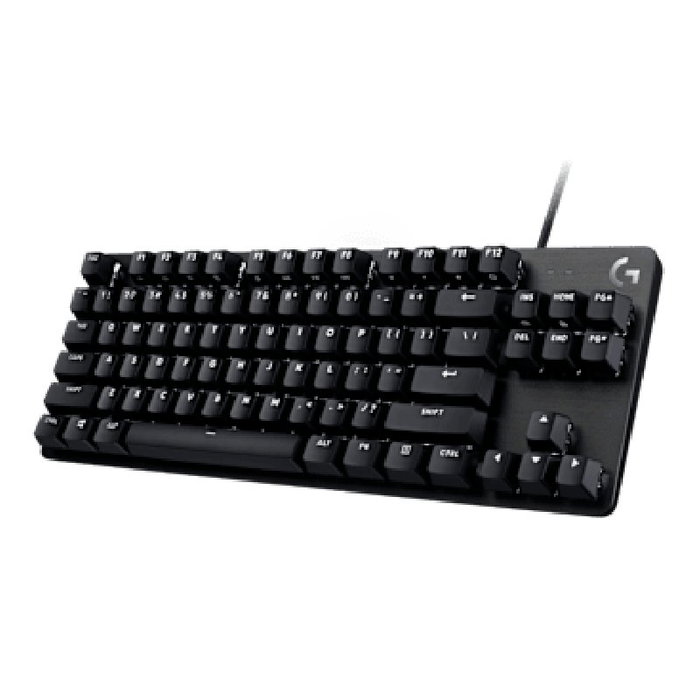 Logitech G413 TKL SE - Teclado Gaming Mecánico Táctil para PC, Interruptores Táctiles, Teclas PBT, Cubierta Aluminio, Retroiluminación LED Blanca, USB, Sin Teclado Numérico